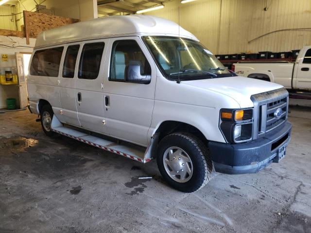 1FTNE1EWXBDA40883 - 2011 FORD ECONOLINE E150 VAN WHITE photo 4