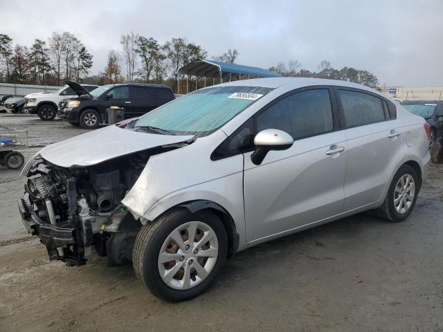KNADM4A3XG6634605 - 2016 KIA RIO LX SILVER photo 1