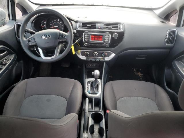 KNADM4A3XG6634605 - 2016 KIA RIO LX SILVER photo 8