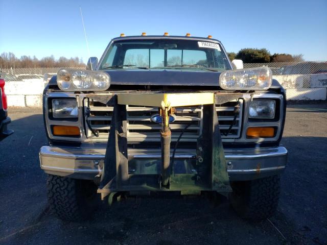 2FTHF26H8GCB55408 - 1986 FORD F250 BLUE photo 5