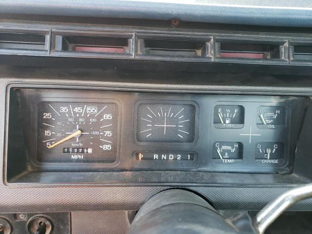 2FTHF26H8GCB55408 - 1986 FORD F250 BLUE photo 9