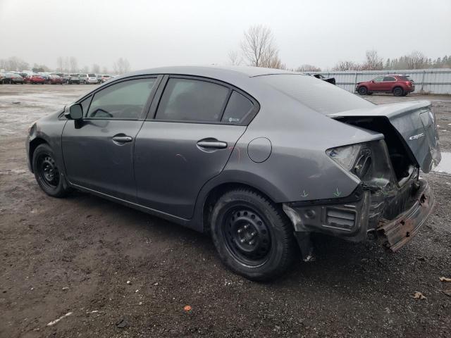 2HGFB2F47CH121927 - 2012 HONDA CIVIC LX SILVER photo 2