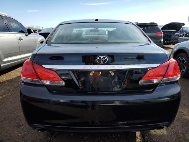 4T1BK3DB3BU378482 - 2011 TOYOTA AVALON BASE BLACK photo 6