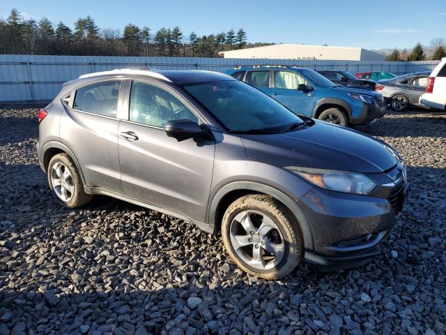 3CZRU6H79GM707907 - 2016 HONDA HR-V EXL GRAY photo 4