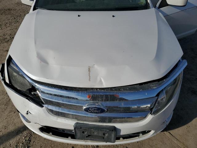 3FAHP0JA8AR422949 - 2010 FORD FUSION SEL WHITE photo 11