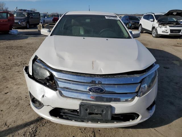 3FAHP0JA8AR422949 - 2010 FORD FUSION SEL WHITE photo 5