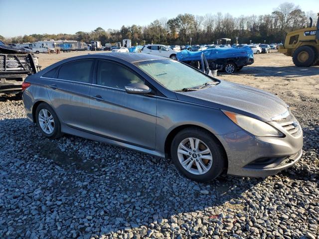 5NPEB4AC4EH861952 - 2014 HYUNDAI SONATA GLS GRAY photo 4