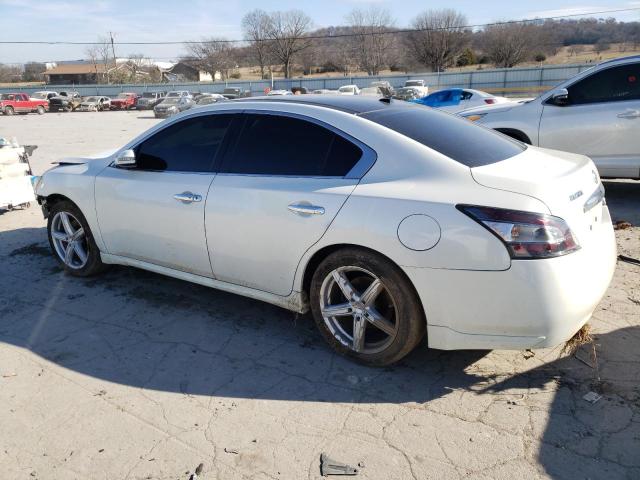 1N4AA5AP0EC442735 - 2014 NISSAN MAXIMA S WHITE photo 2