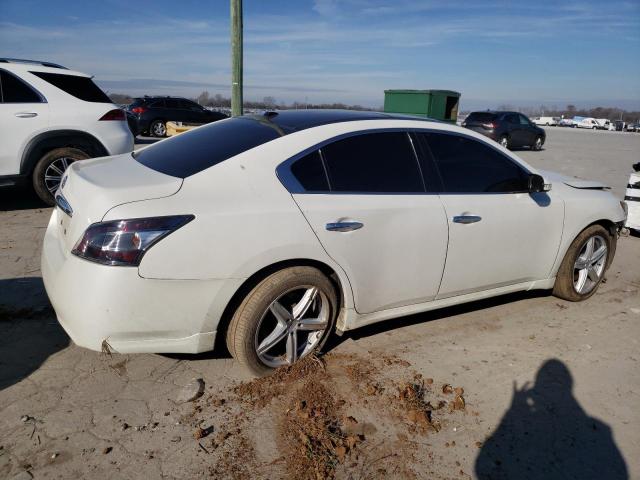 1N4AA5AP0EC442735 - 2014 NISSAN MAXIMA S WHITE photo 3