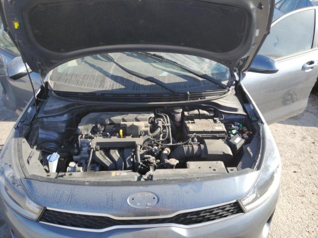 3KPA24AD4LE322000 - 2020 KIA RIO LX BLUE photo 11