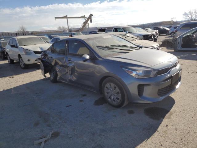 3KPA24AD4LE322000 - 2020 KIA RIO LX BLUE photo 4