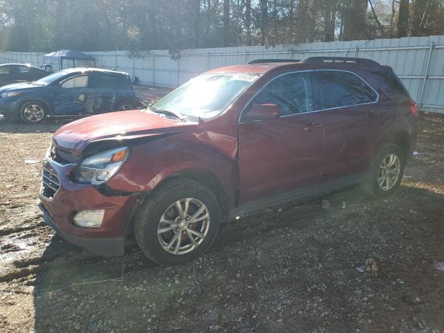 2GNFLFE38H6238874 - 2017 CHEVROLET EQUINOX LT RED photo 1