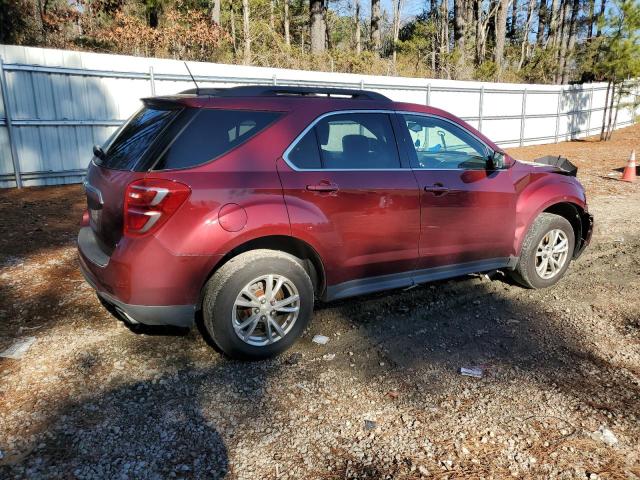 2GNFLFE38H6238874 - 2017 CHEVROLET EQUINOX LT RED photo 3