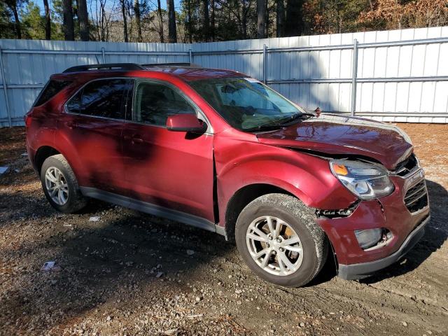 2GNFLFE38H6238874 - 2017 CHEVROLET EQUINOX LT RED photo 4