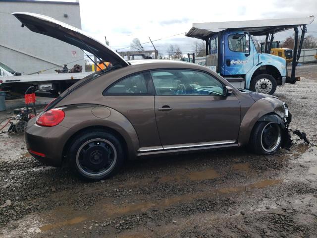 3VWJP7AT1CM613549 - 2012 VOLKSWAGEN BEETLE TAN photo 3