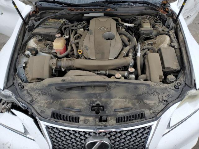 JTHBA1D21G5038288 - 2016 LEXUS IS 200T WHITE photo 11