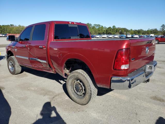 3D7UT2CL3BG527755 - 2011 DODGE RAM 2500 BURGUNDY photo 2