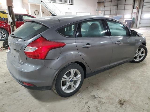 1FADP3K23EL427598 - 2014 FORD FOCUS SE GRAY photo 3