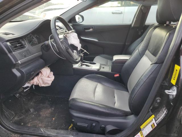 4T1BF1FK7CU076555 - 2012 TOYOTA CAMRY BASE BLACK photo 7