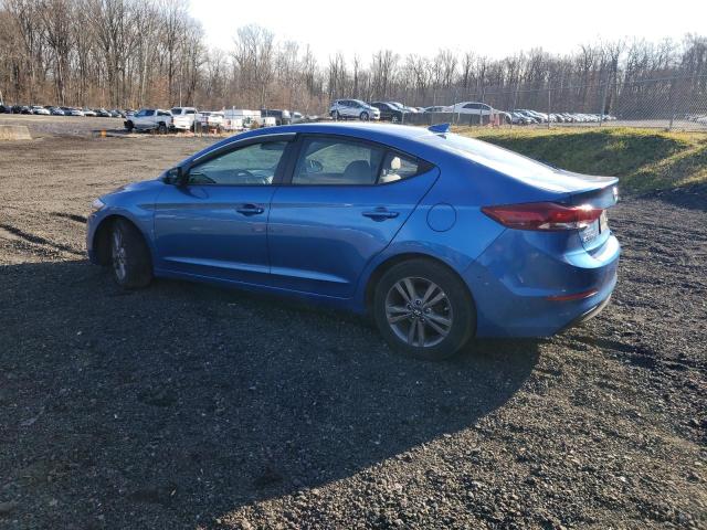 5NPD84LF8HH006628 - 2017 HYUNDAI ELANTRA SE BLUE photo 2