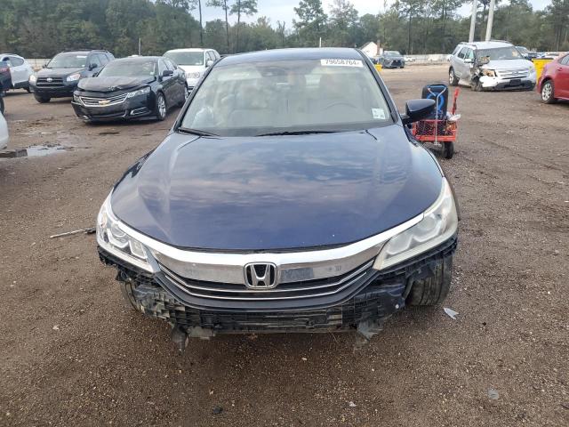 1HGCR2F46GA039786 - 2016 HONDA ACCORD LX BLUE photo 5