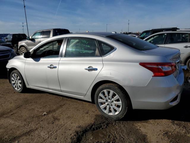 3N1AB7AP7HY331228 - 2017 NISSAN SENTRA S SILVER photo 2