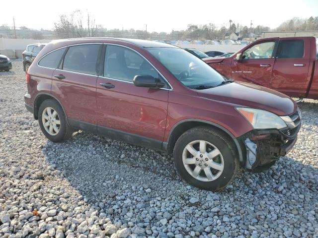 5J6RE4H48BL058778 - 2011 HONDA CR-V SE BURGUNDY photo 4