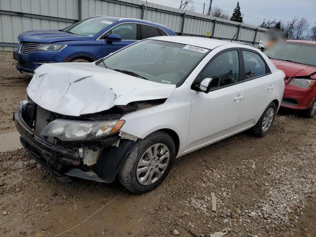 KNAFU4A27B5357927 - 2011 KIA FORTE EX WHITE photo 1