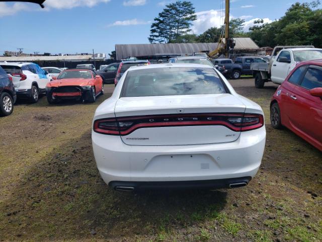 2C3CDXHG1JH176570 - 2018 DODGE CHARGER SXT PLUS WHITE photo 6