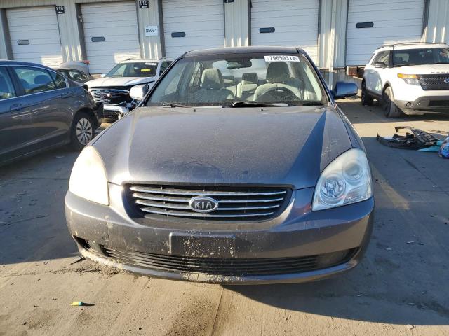 KNAGE123485235574 - 2008 KIA OPTIMA LX GRAY photo 5