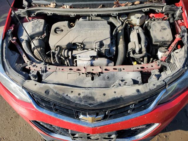 1G1BE5SM0H7252432 - 2017 CHEVROLET CRUZE LT RED photo 11