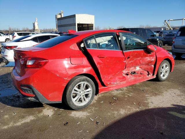 1G1BE5SM0H7252432 - 2017 CHEVROLET CRUZE LT RED photo 3