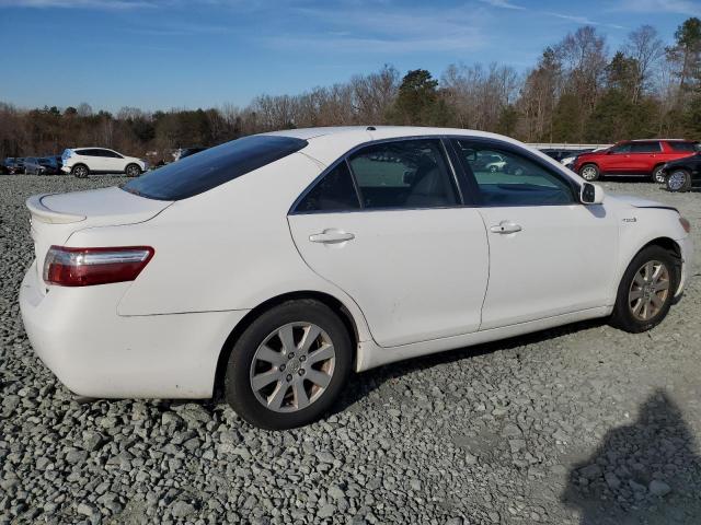 4T1BB46K69U068629 - 2009 TOYOTA CAMRY HYBRID WHITE photo 3