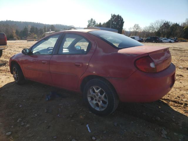 1B3ES46C1YD642113 - 2000 DODGE NEON BASE RED photo 2