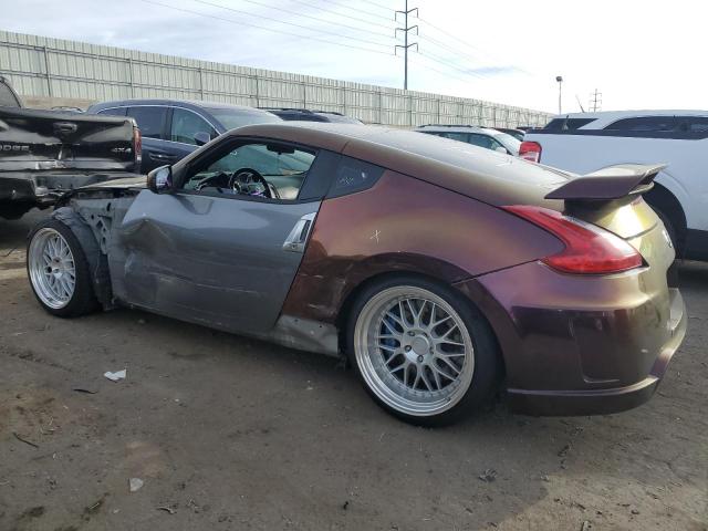 JN1AZ4EHXCM561094 - 2012 NISSAN 370Z BASE MAROON photo 2