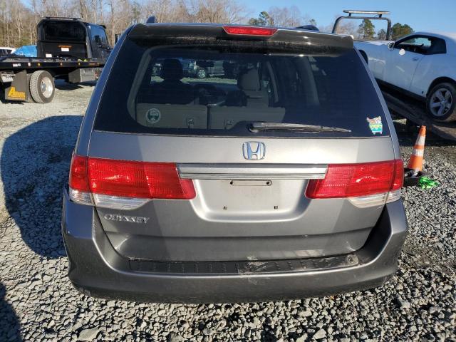 5FNRL38428B110956 - 2008 HONDA ODYSSEY EX GRAY photo 6