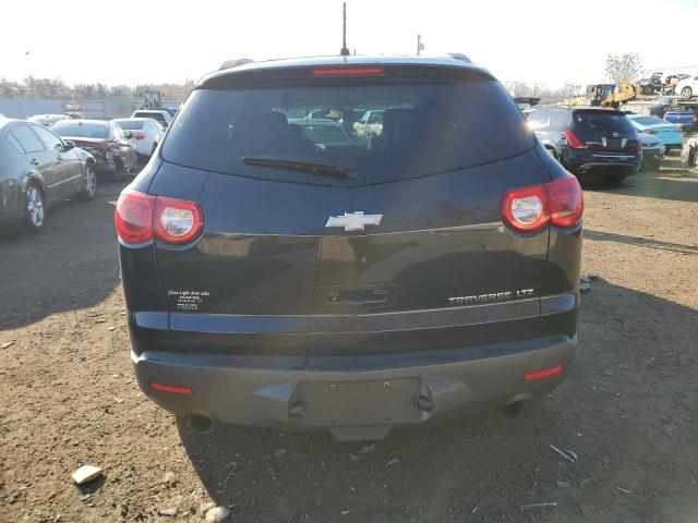 1GNKVLED4CJ121241 - 2012 CHEVROLET TRAVERSE LTZ BLACK photo 6