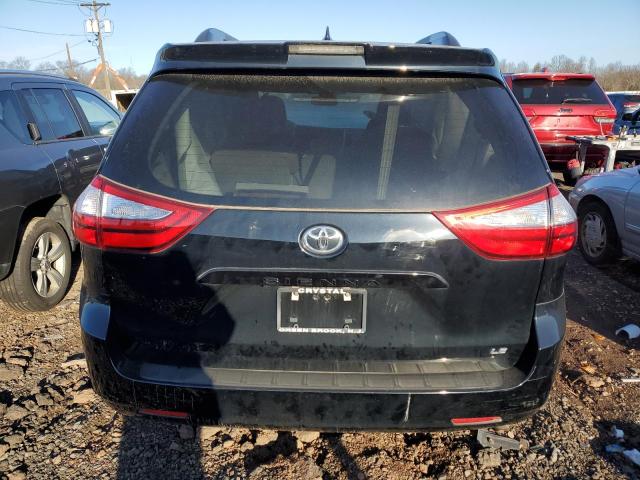 5TDKZ3DC9JS962221 - 2018 TOYOTA SIENNA LE BLACK photo 6