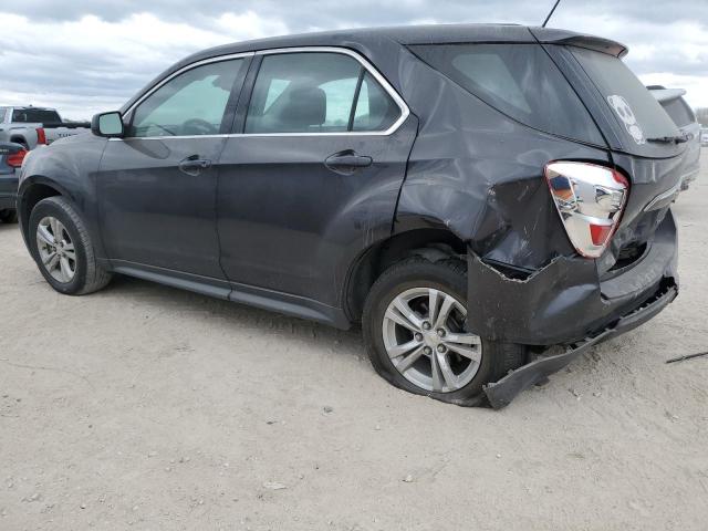 2GNALBEK8G6238883 - 2016 CHEVROLET EQUINOX LS GRAY photo 2