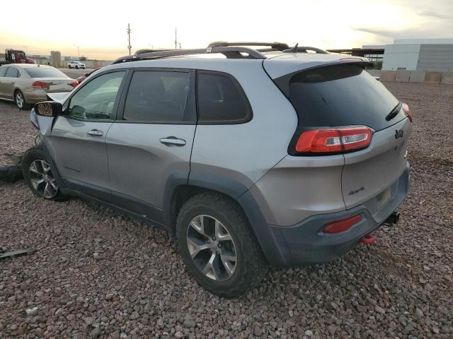 1C4PJMBS2EW189000 - 2014 JEEP CHEROKEE TRAILHAWK ვერცხლისფერი ფოტო 2