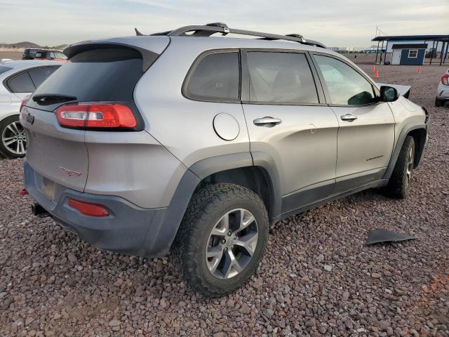 1C4PJMBS2EW189000 - 2014 JEEP CHEROKEE TRAILHAWK ვერცხლისფერი ფოტო 3