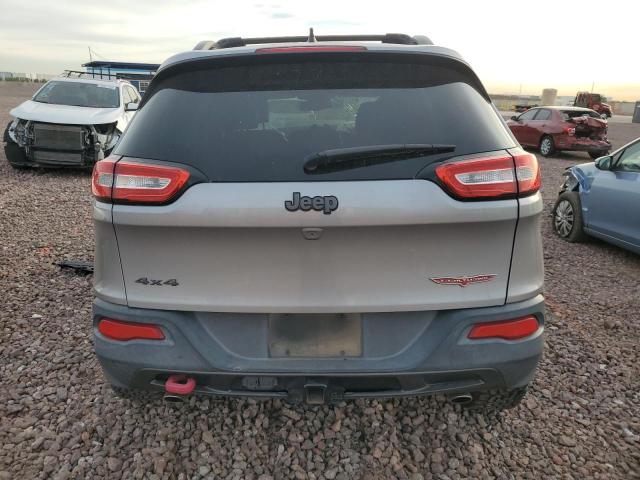 1C4PJMBS2EW189000 - 2014 JEEP CHEROKEE TRAILHAWK ვერცხლისფერი ფოტო 6