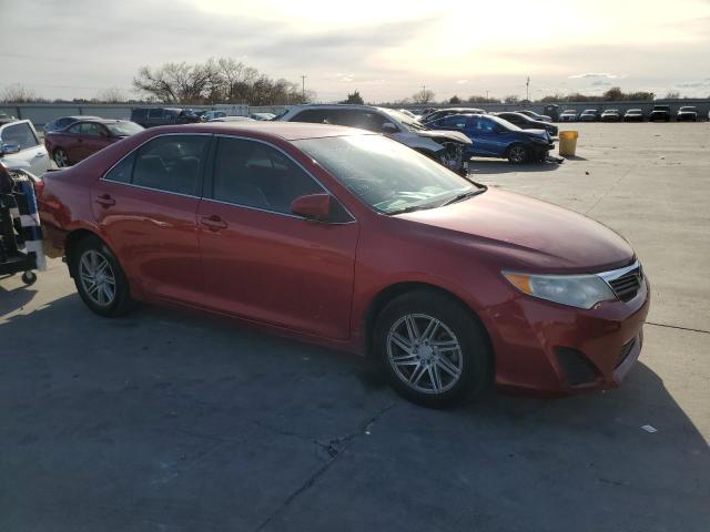 4T4BF1FK6CR224703 - 2012 TOYOTA CAMRY BASE RED photo 4