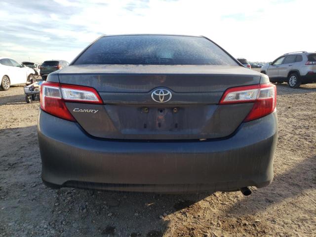 4T4BF1FK7CR163118 - 2012 TOYOTA CAMRY BASE CHARCOAL photo 6