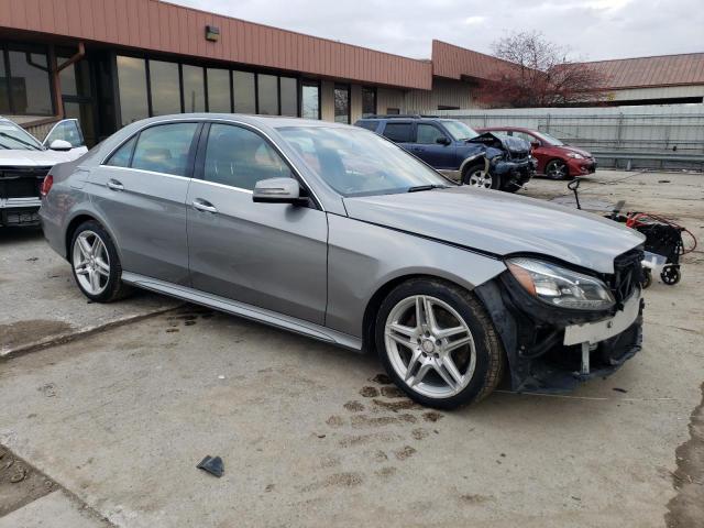 WDDHF8JB7EA904581 - 2014 MERCEDES-BENZ E 350 4MATIC SILVER photo 4