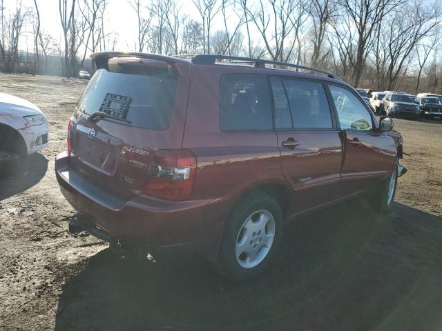 JTEEP21A270227782 - 2007 TOYOTA HIGHLANDER SPORT RED photo 3