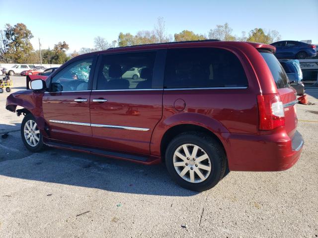 2C4RC1CG1CR162694 - 2012 CHRYSLER TOWN & COU TOURING L MAROON photo 2