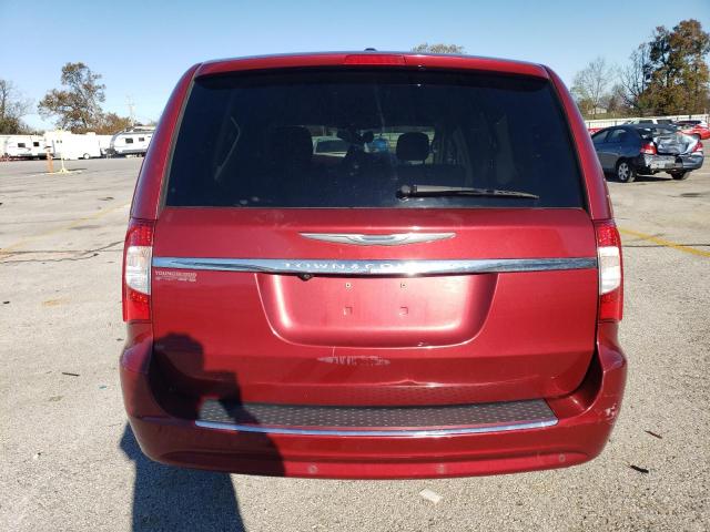 2C4RC1CG1CR162694 - 2012 CHRYSLER TOWN & COU TOURING L MAROON photo 6