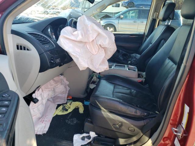 2C4RC1CG1CR162694 - 2012 CHRYSLER TOWN & COU TOURING L MAROON photo 7