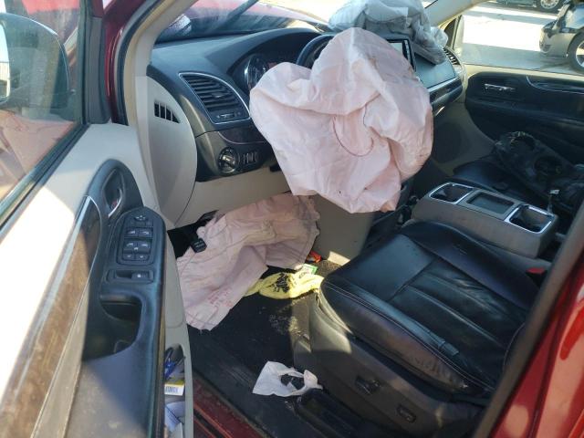 2C4RC1CG1CR162694 - 2012 CHRYSLER TOWN & COU TOURING L MAROON photo 8